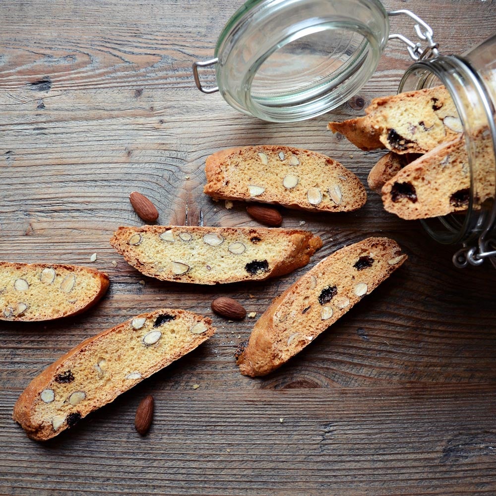 Amande-Raisin Biscotti