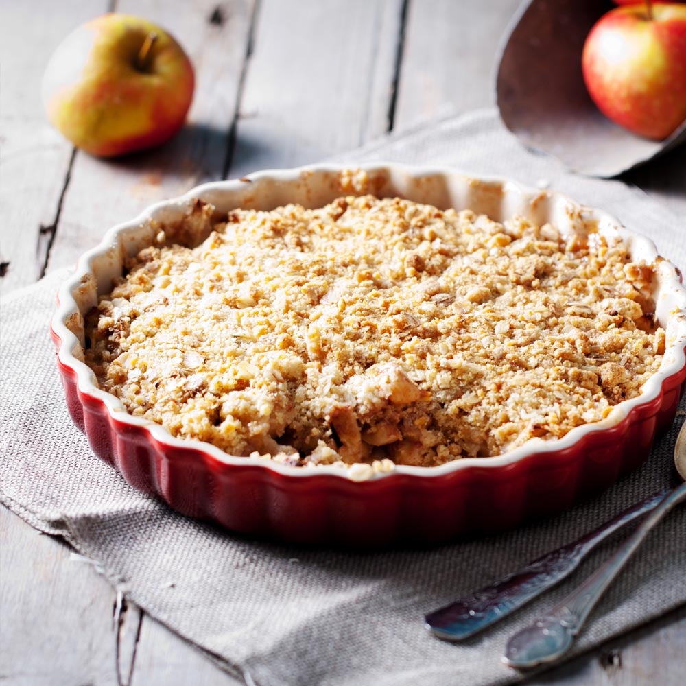 Crumble aux pommes