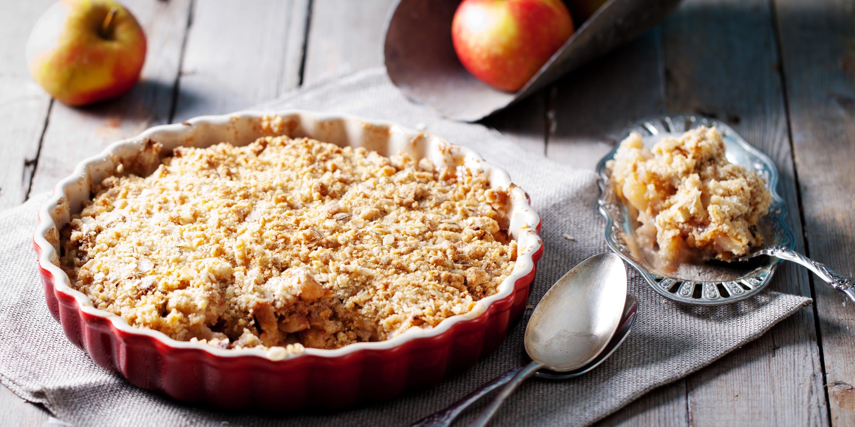 Crumble aux pommes