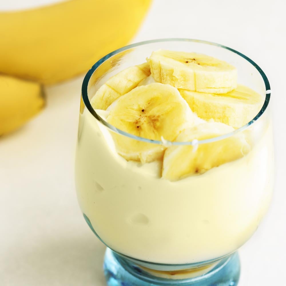 Poudage à la banane