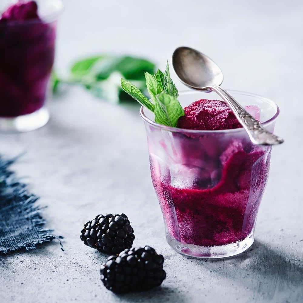 Blackberry Granita