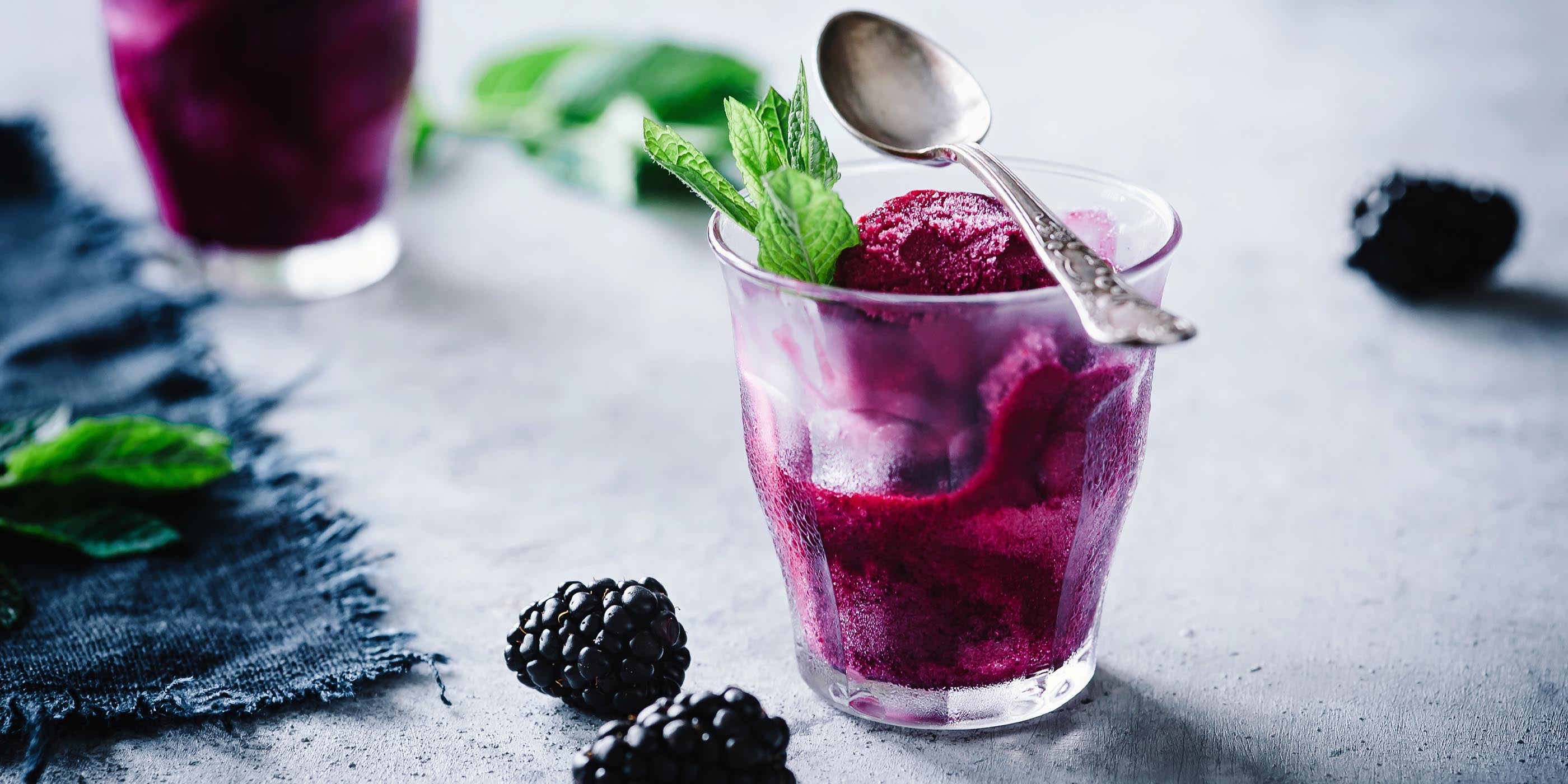 Blackberry Granita