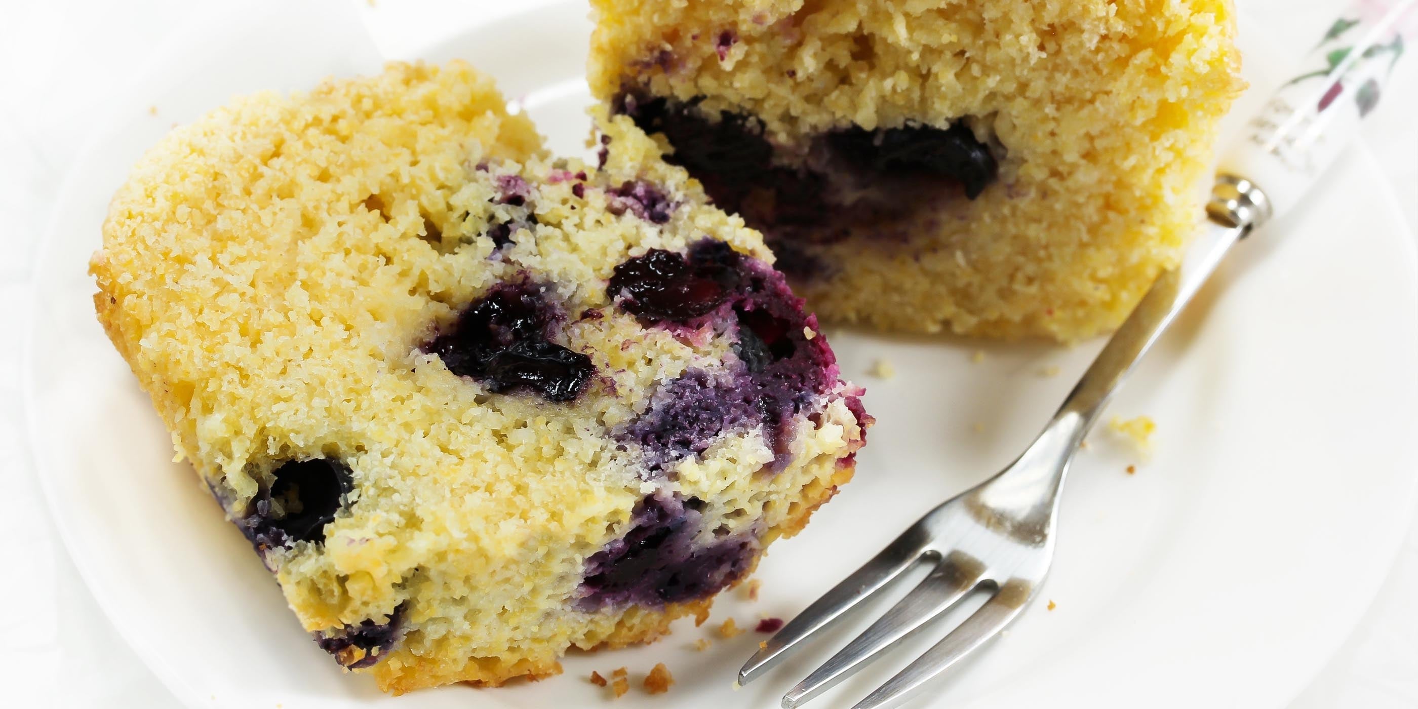 Blueberry Corn Muffins