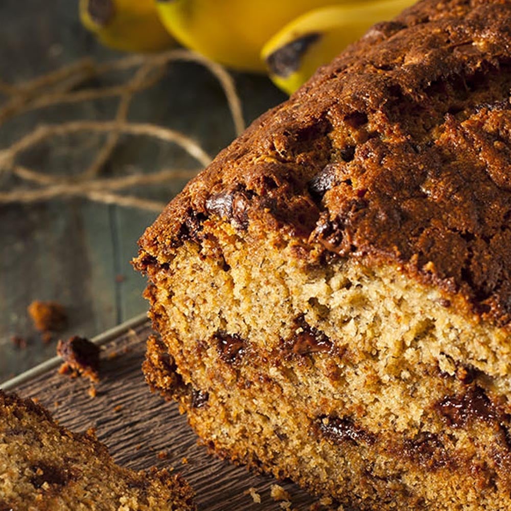 Chocolate Chip Walnut Banana Bread