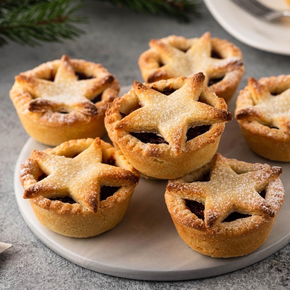 Tartes aux canneberges et aux amandes