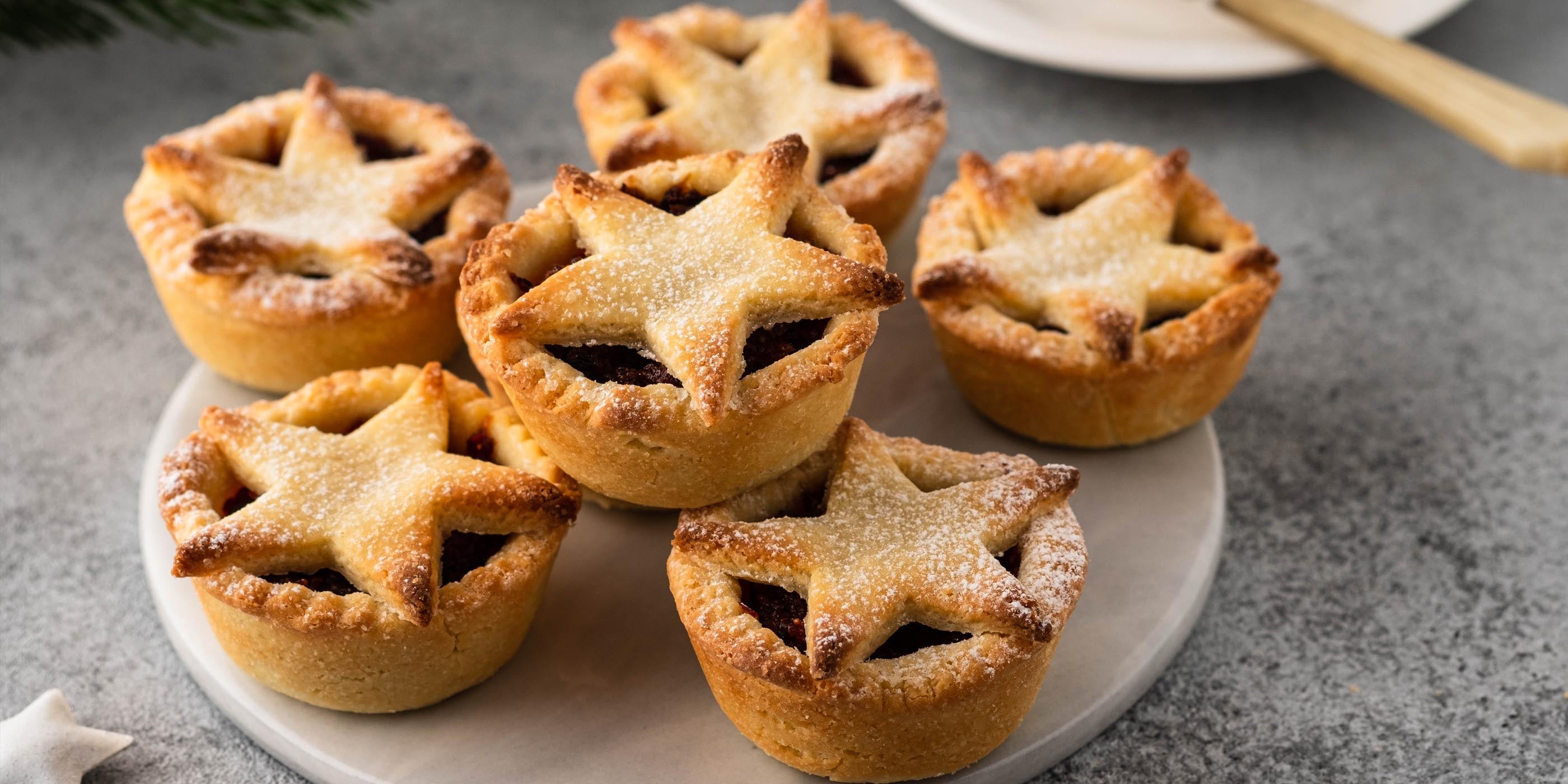 Tartes aux canneberges et aux amandes