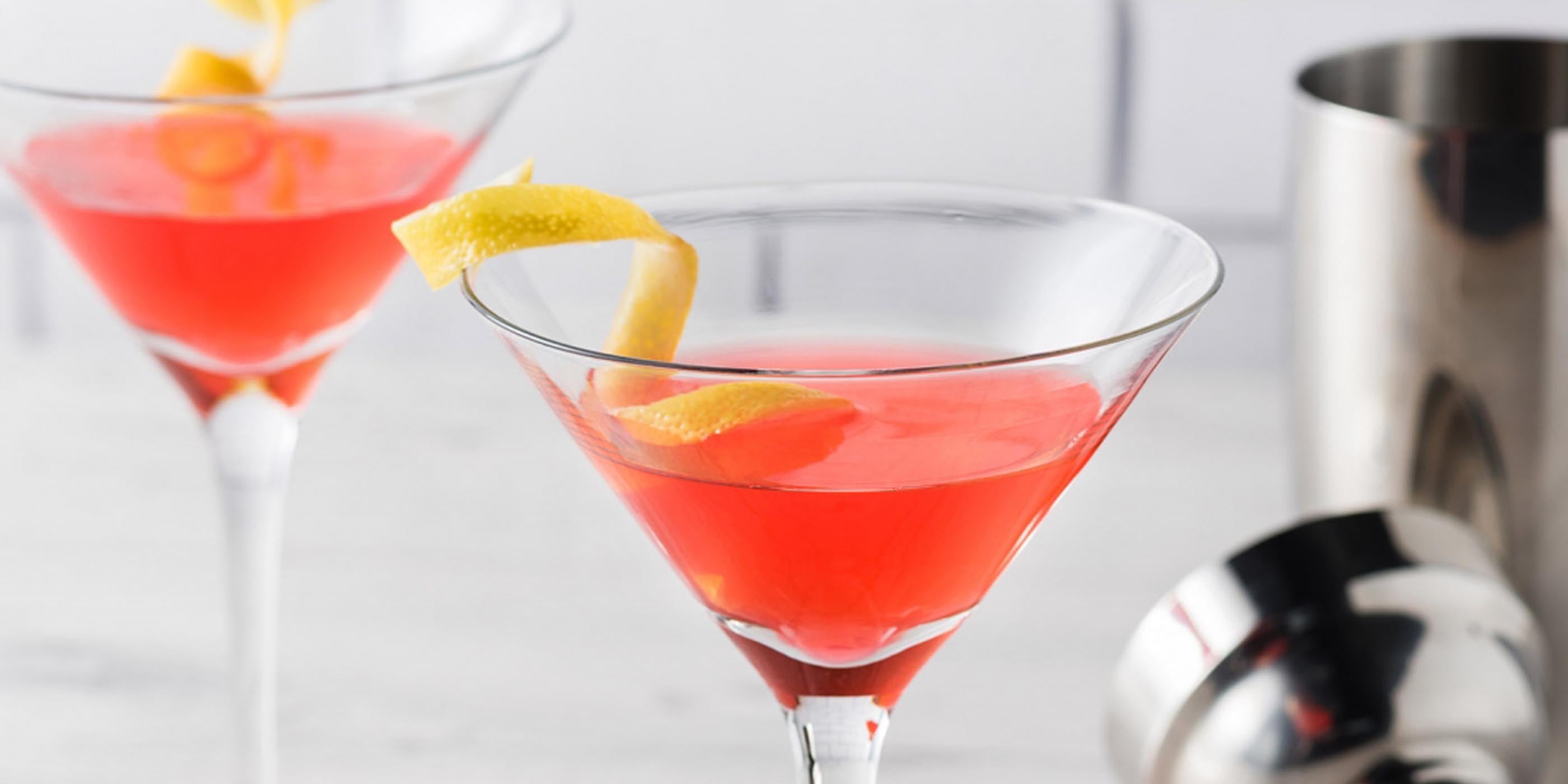 Cranberry Bees Knees Cocktail