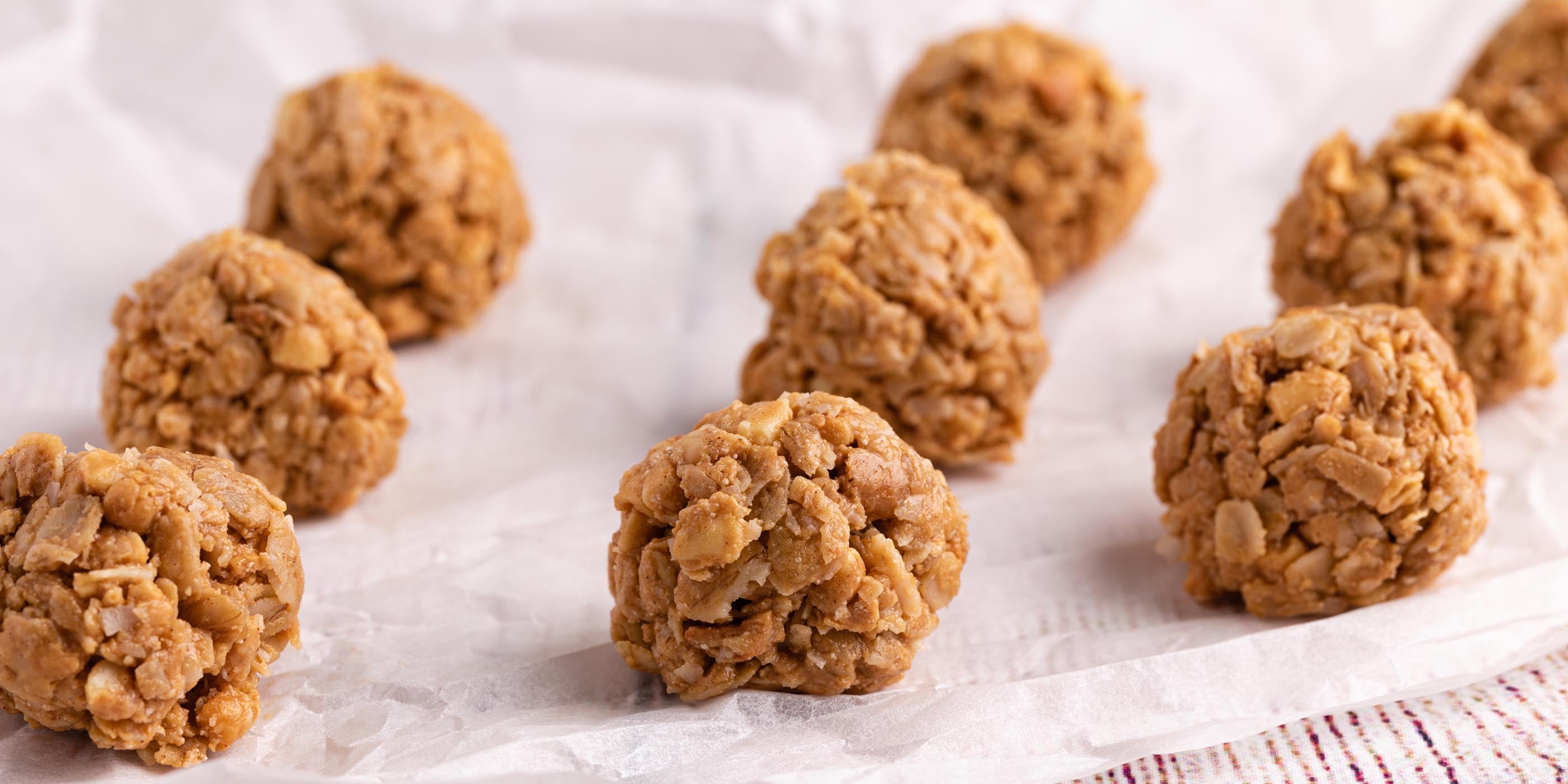 Energy Balls with Chunky Peanut Butter