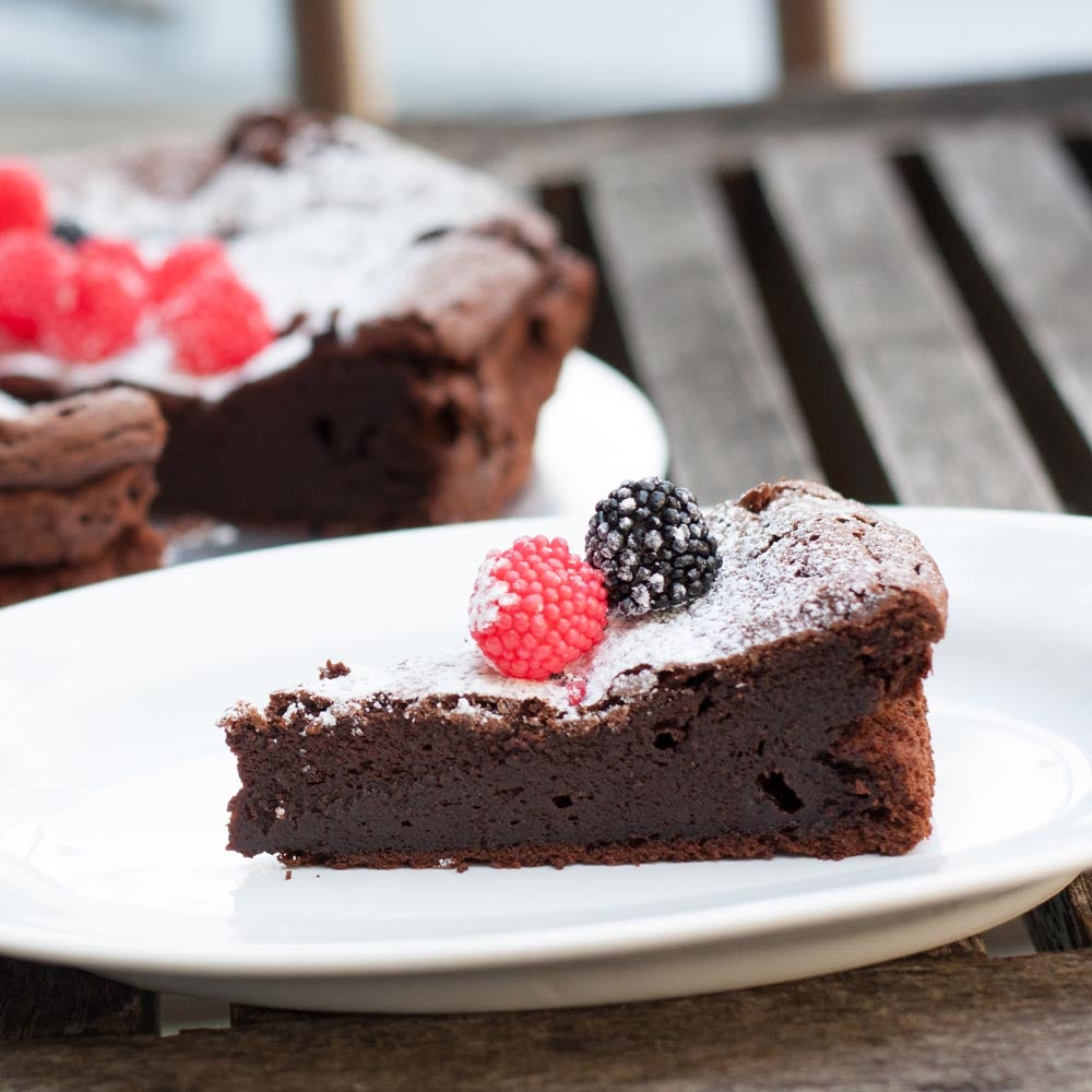 Gâteau au chocolat sans farine