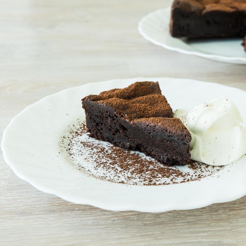 Torte aux noisettes au chocolat sans farine