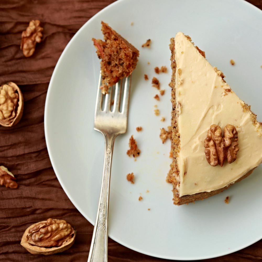 Maple-Walnut Cake