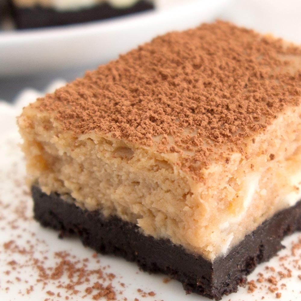 Mocha Cheesecake Bars