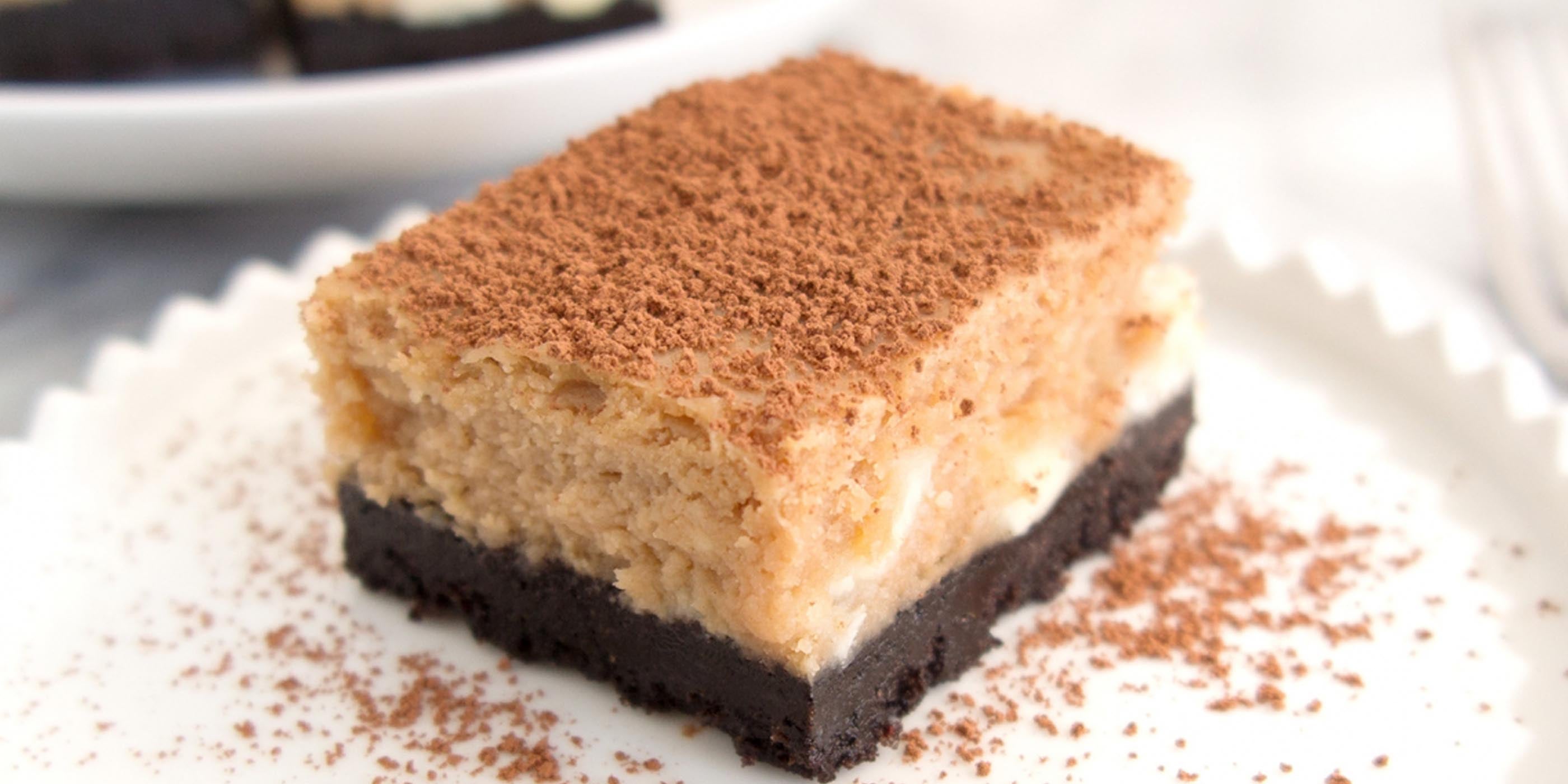 Mocha Cheesecake Bars