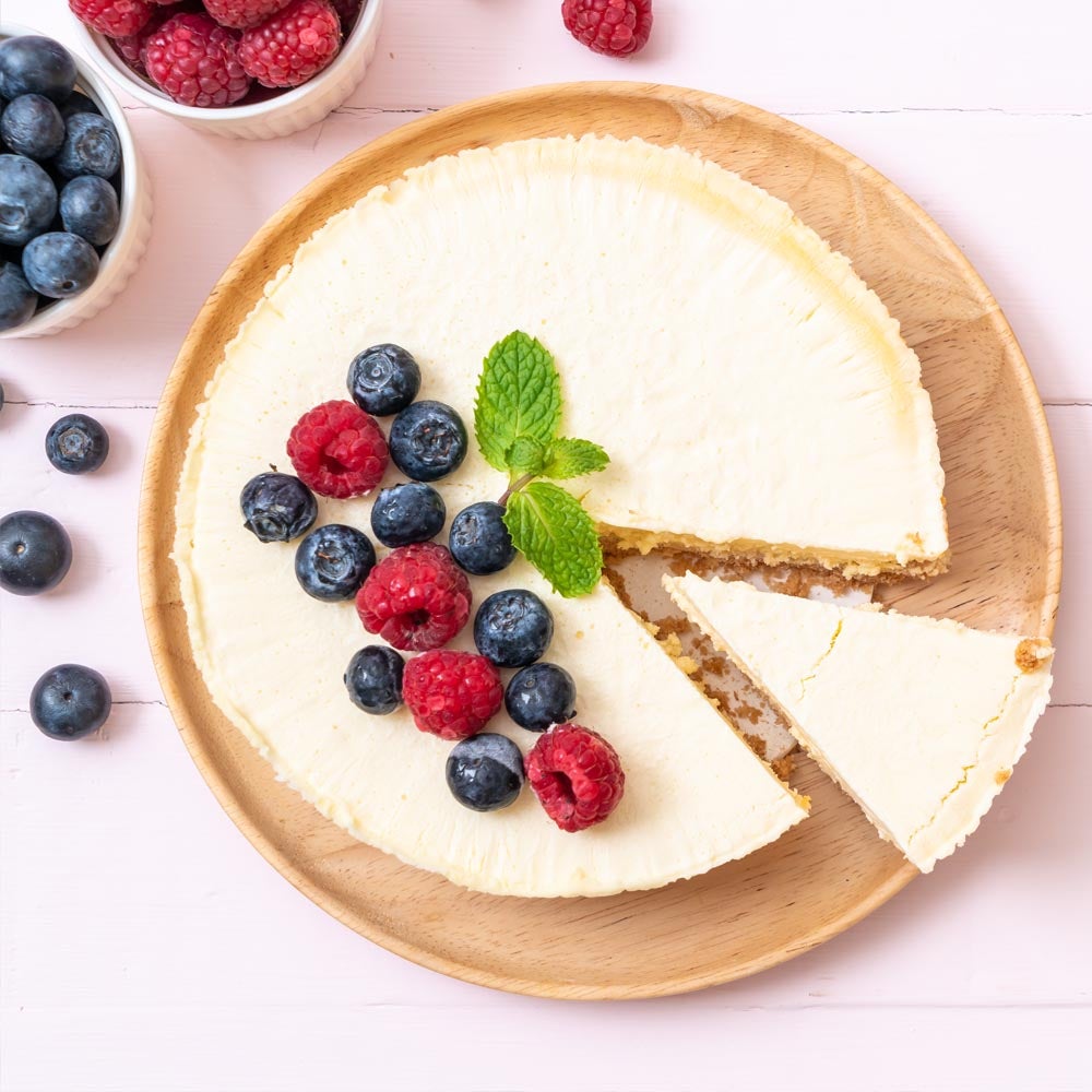 Cheesecake de style new-yorkais