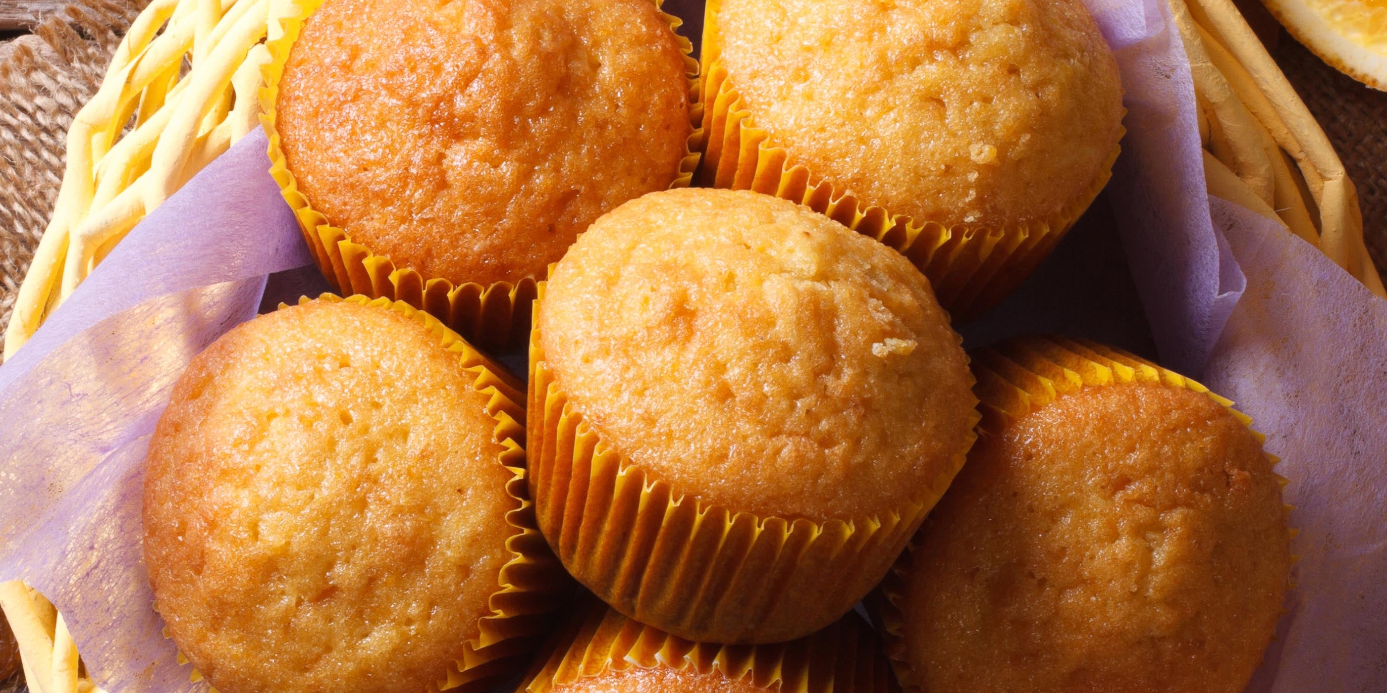 Orange Yogurt Muffins