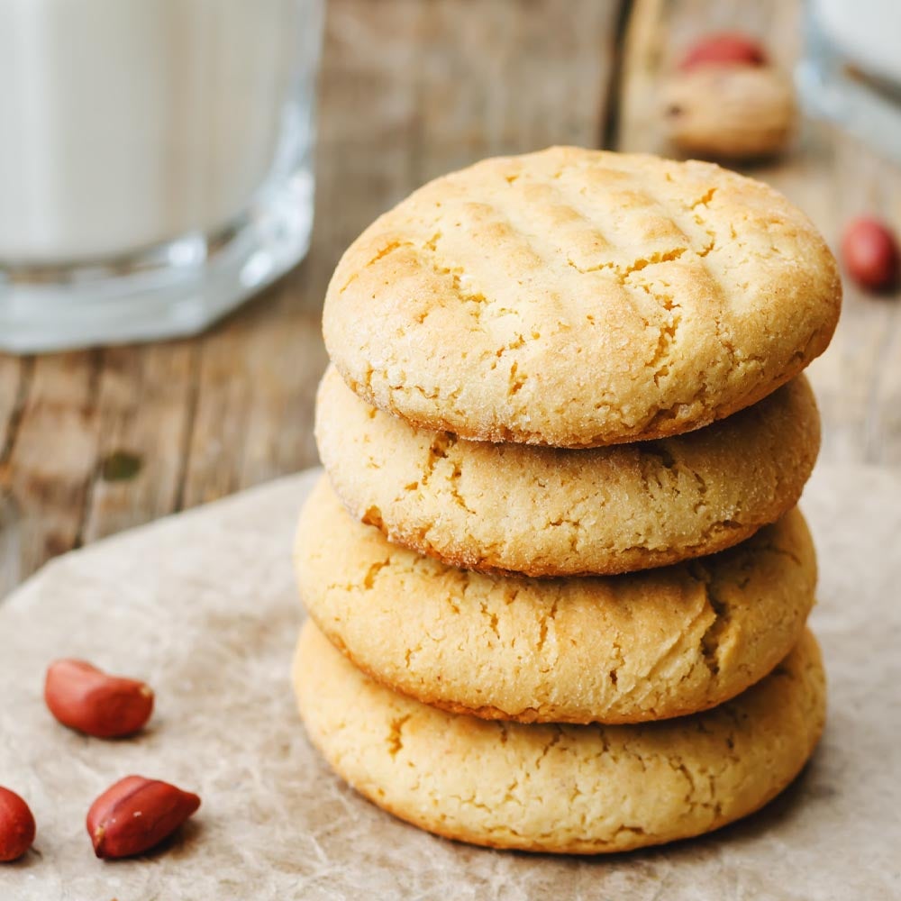 Biscuits au beurre d’arachides