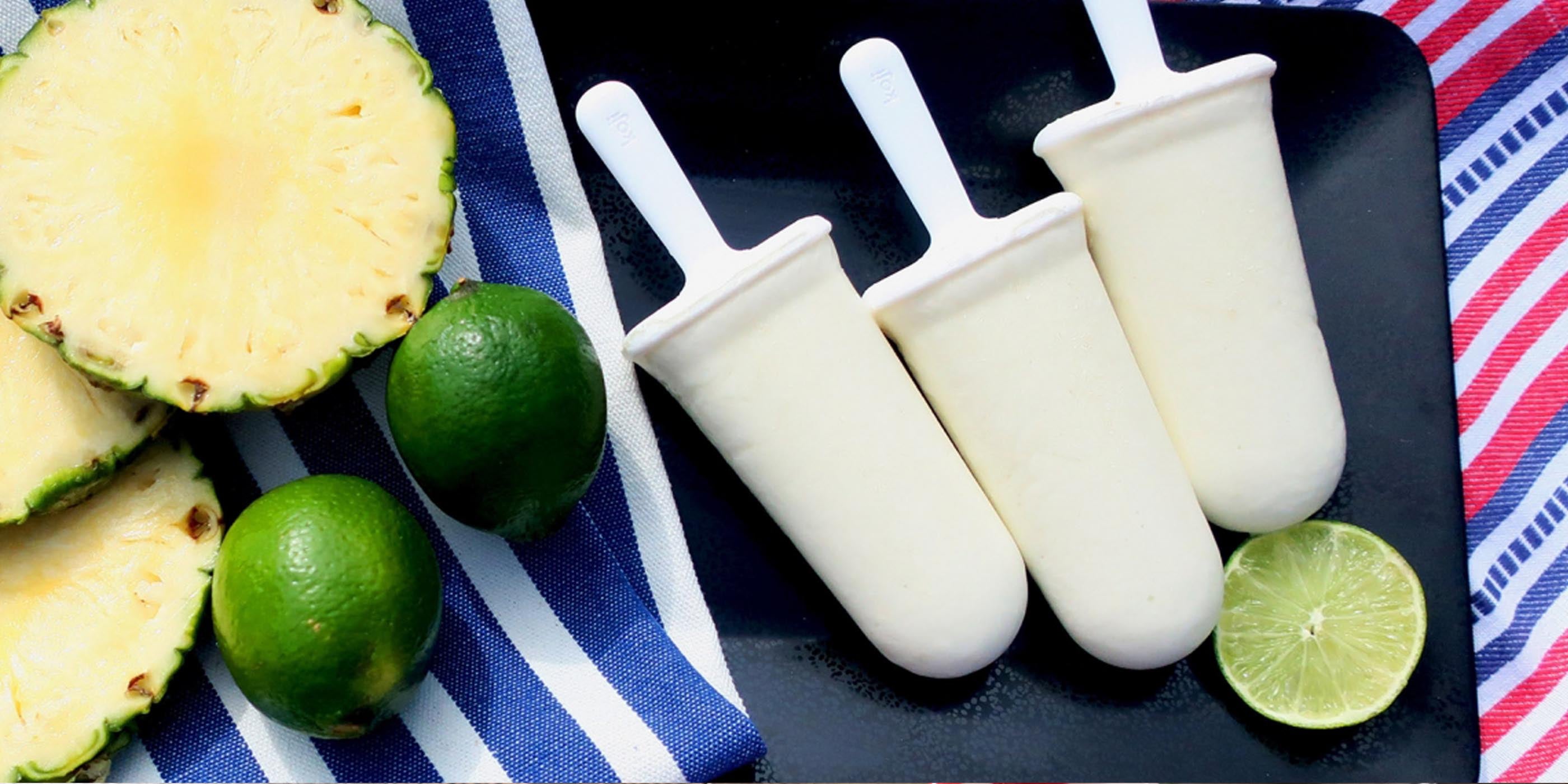Pina Colada Glace Pops