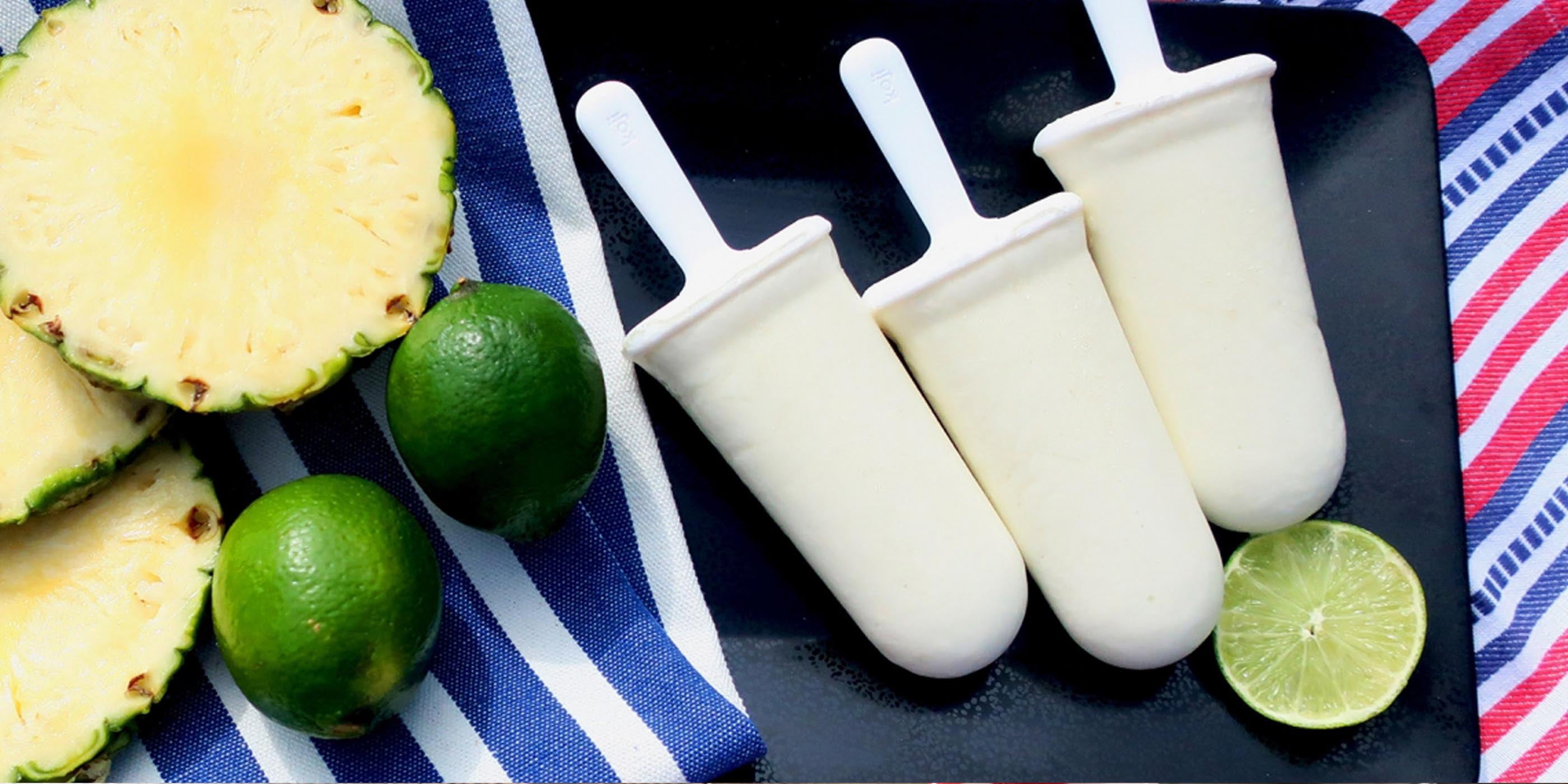 Pina Colada Ice Pops