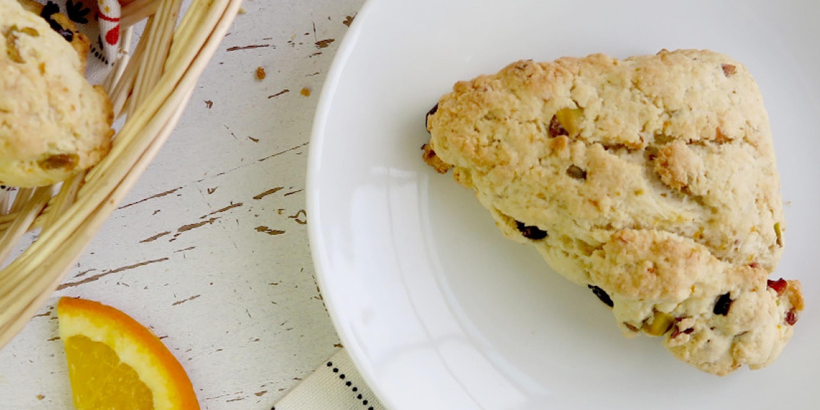 Pistache Canneberge Scones