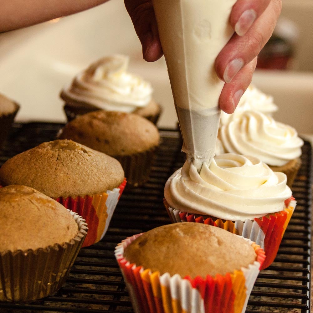 Cupcakes à la citrouille