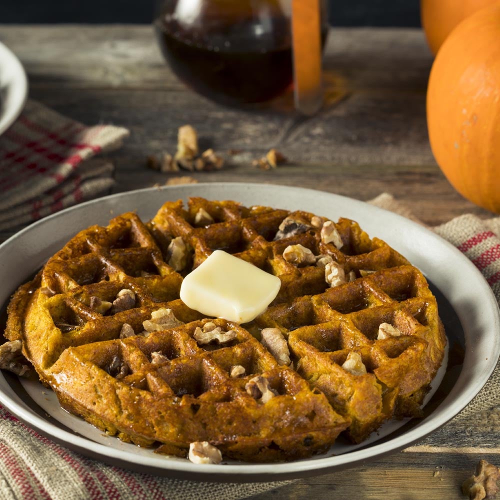 Pumpkin Waffles