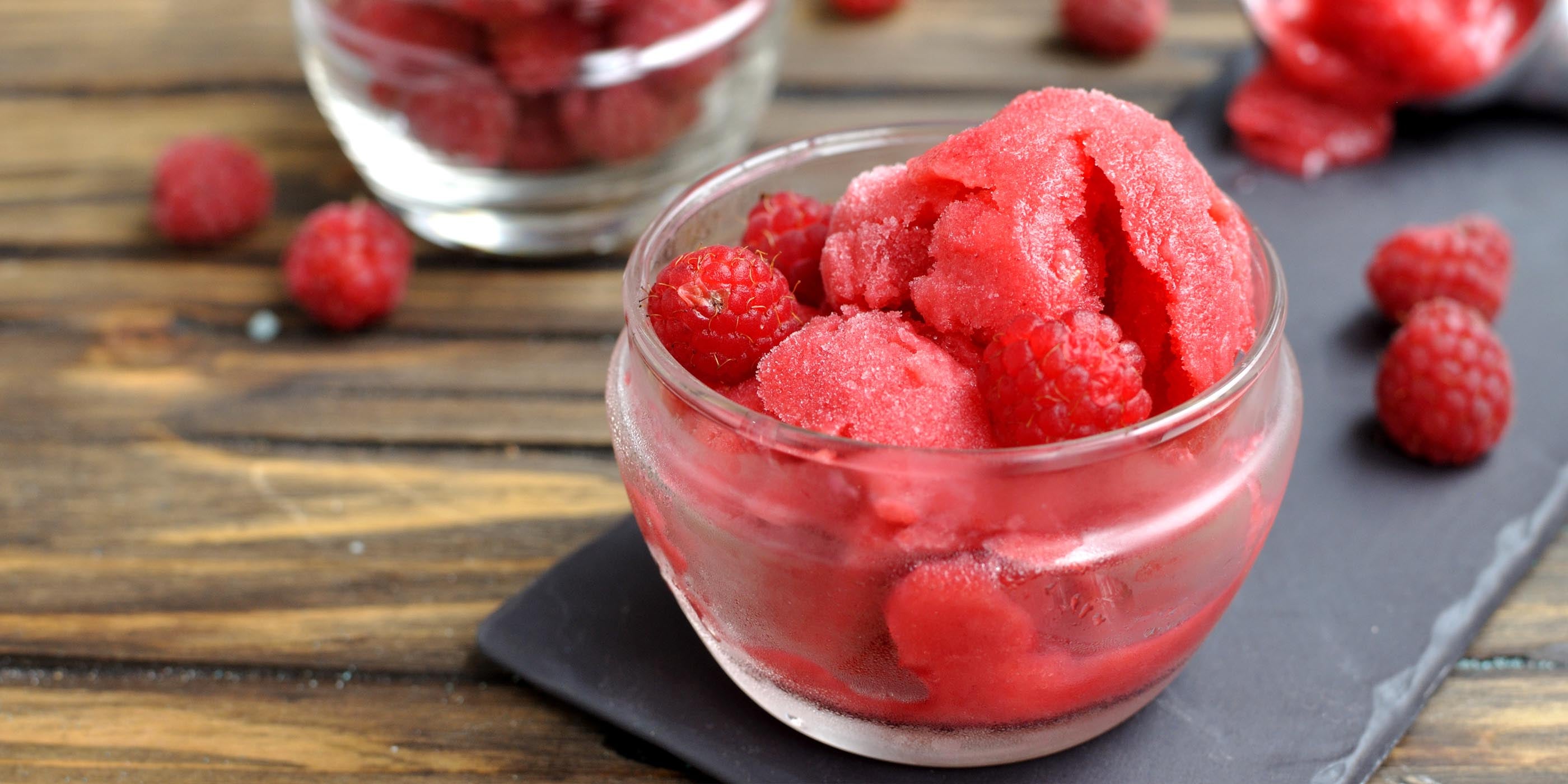 Glace de framboise