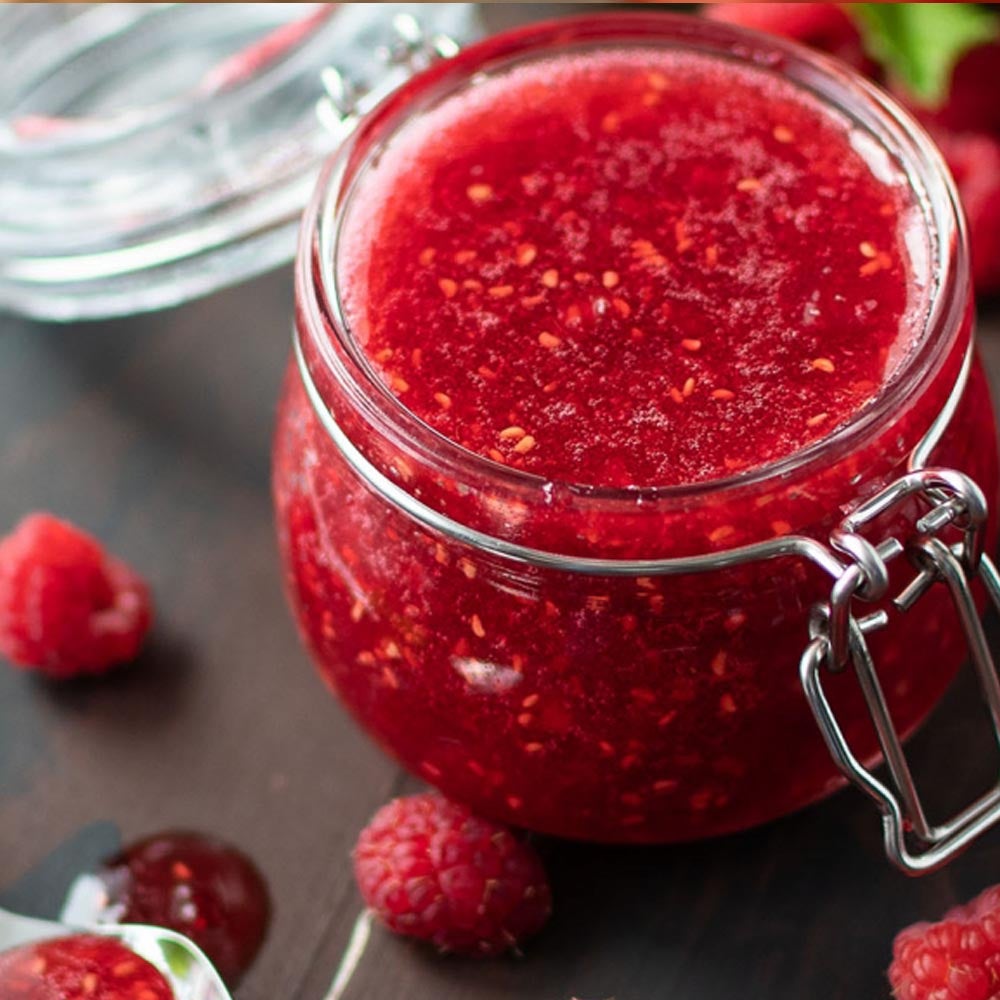 Confiture de framboises