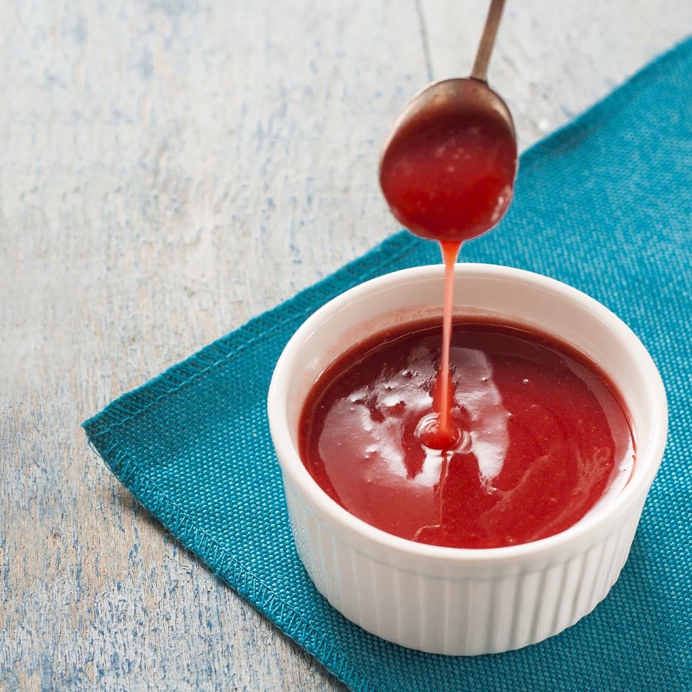 Sauce aux framboises