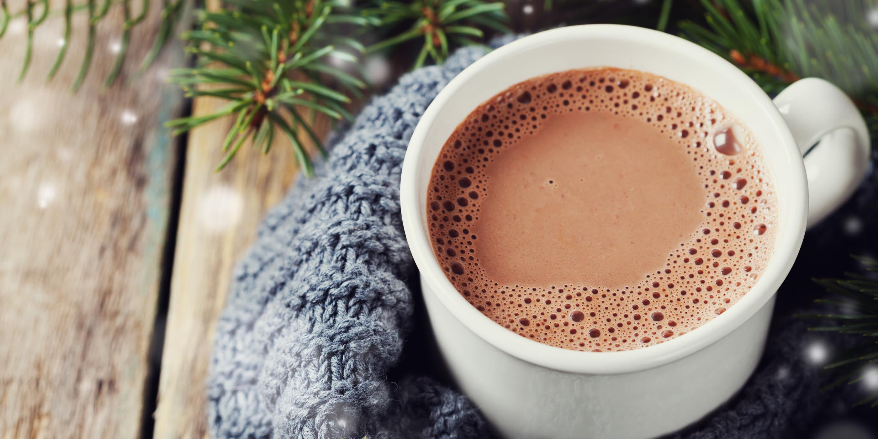 Cacao chaud riche et crémeux