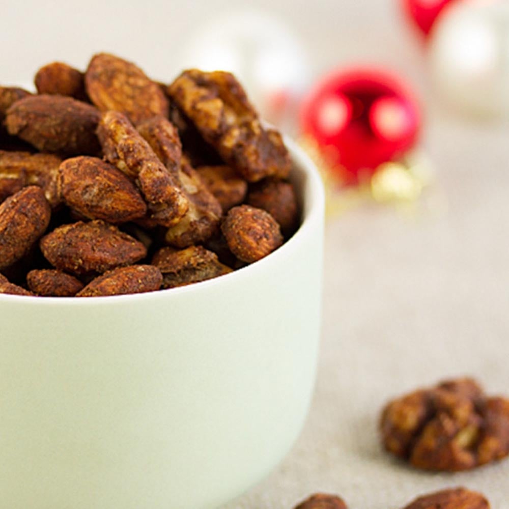 Spicy Candied Nuts
