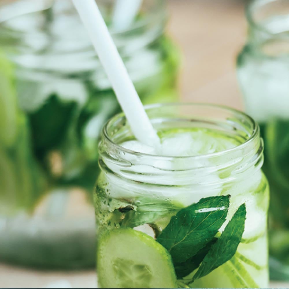 Spicy Cucumber Breeze Mocktail