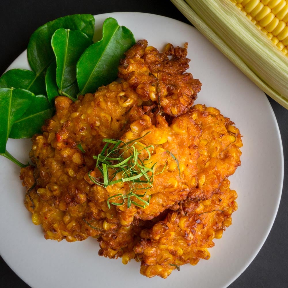 Sweet and Spicy Corn Fritters