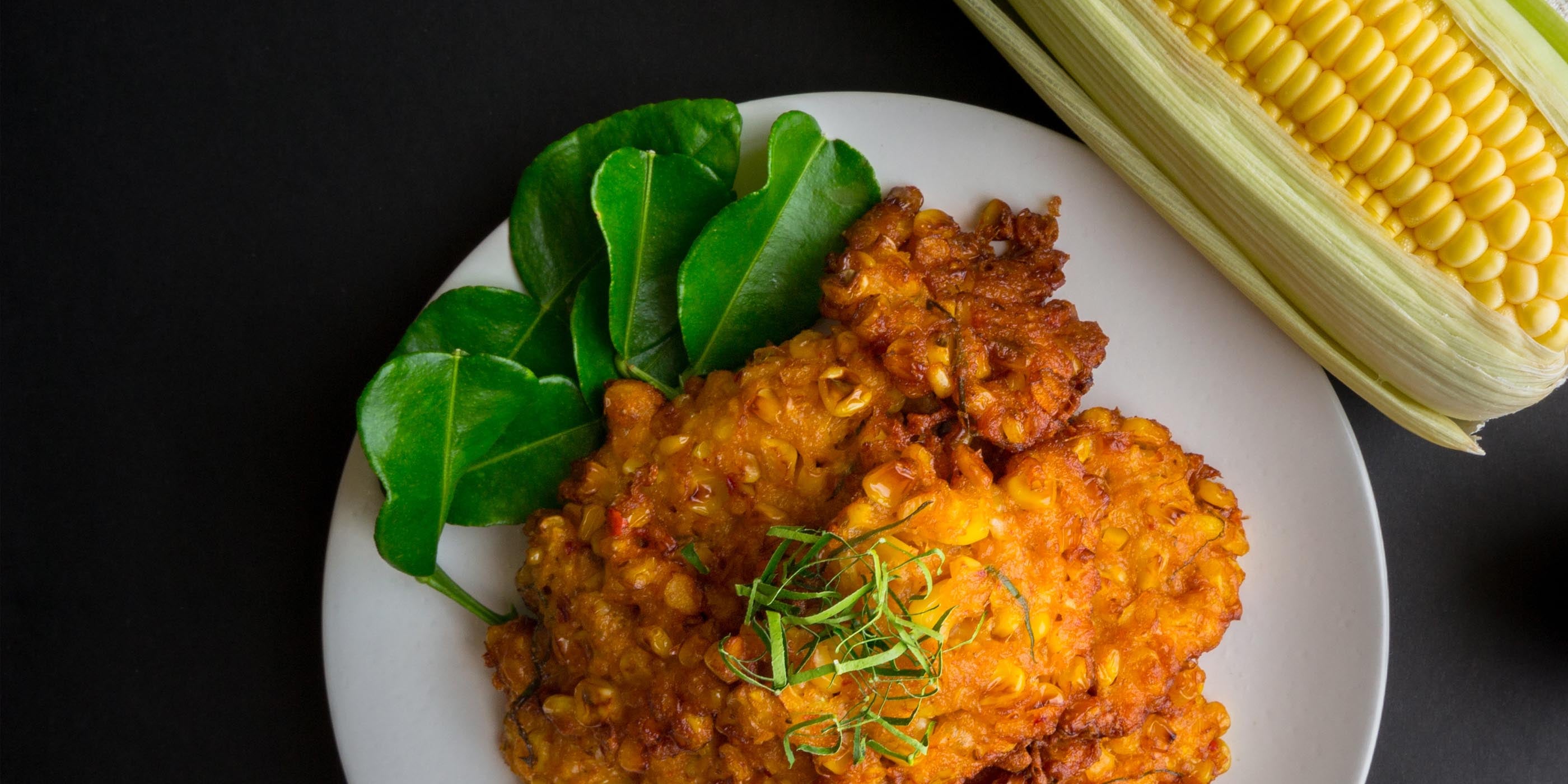 Sweet and Spicy Corn Fritters