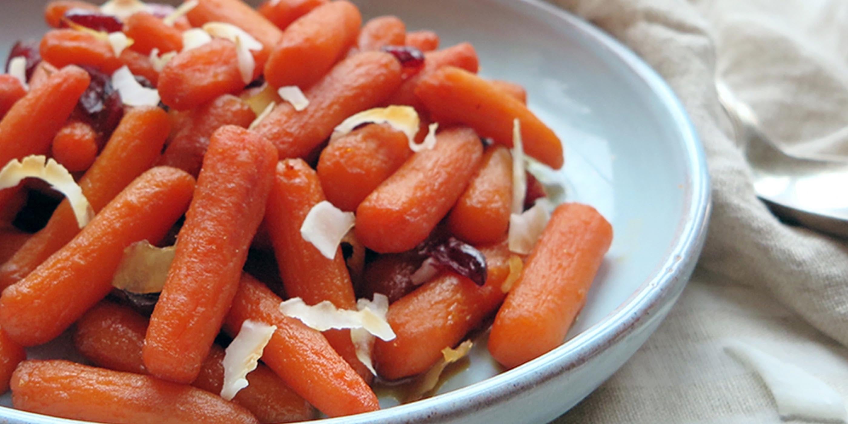 Carottes sucrées laquées