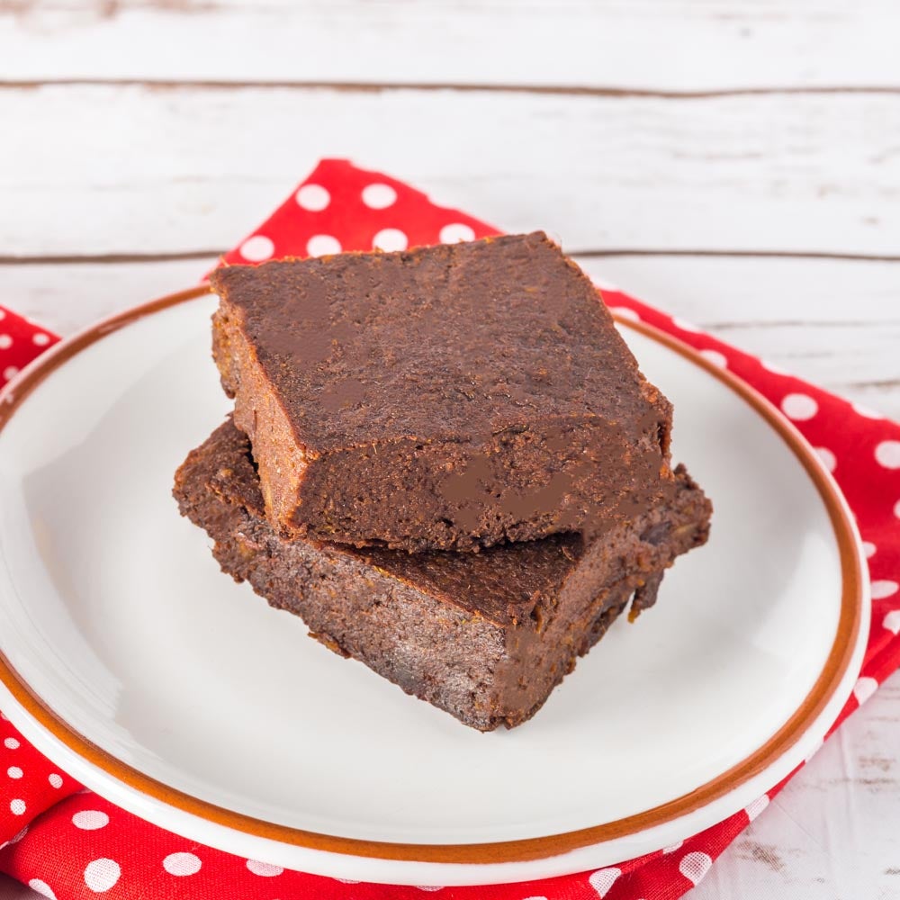 Brownies de patate douce