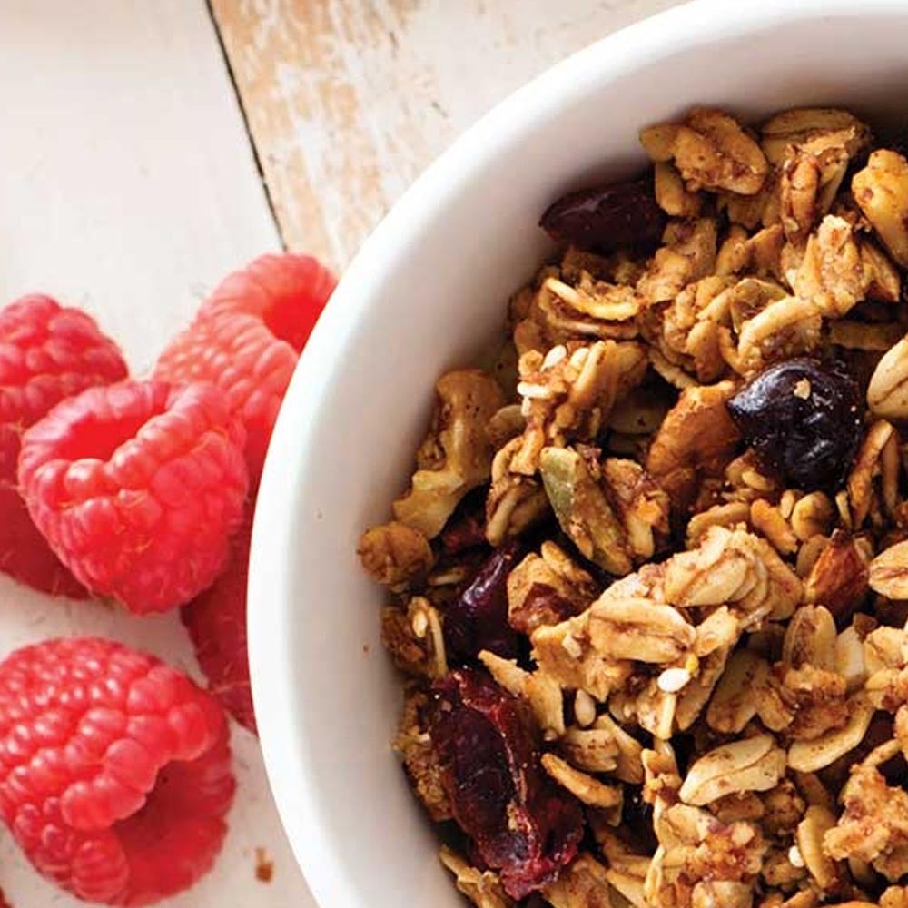 Vanilla-Cranberry Granola