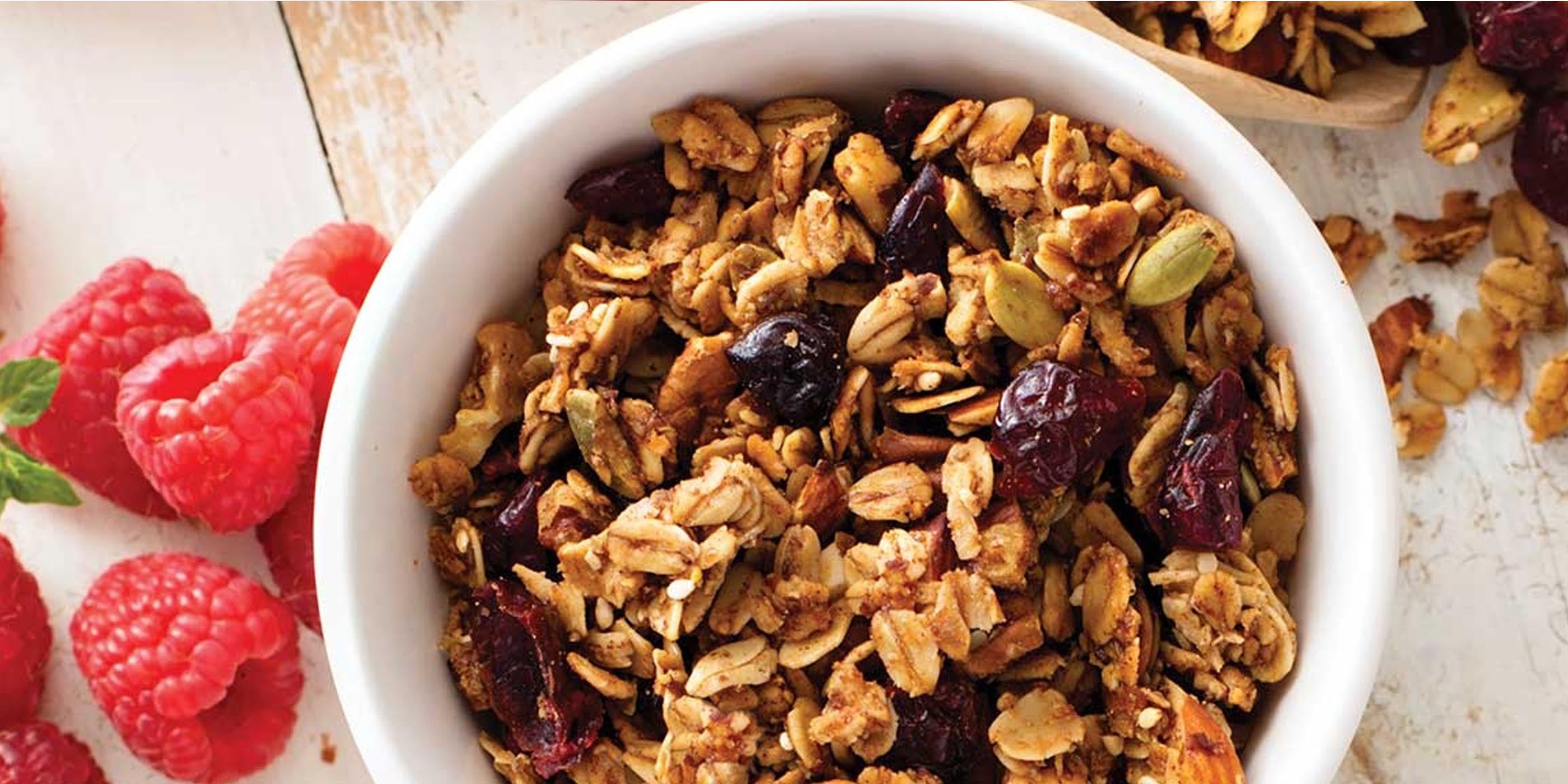 Vanilla-Cranberry Granola Recipe | No Calorie Sweetener &amp; Sugar ...