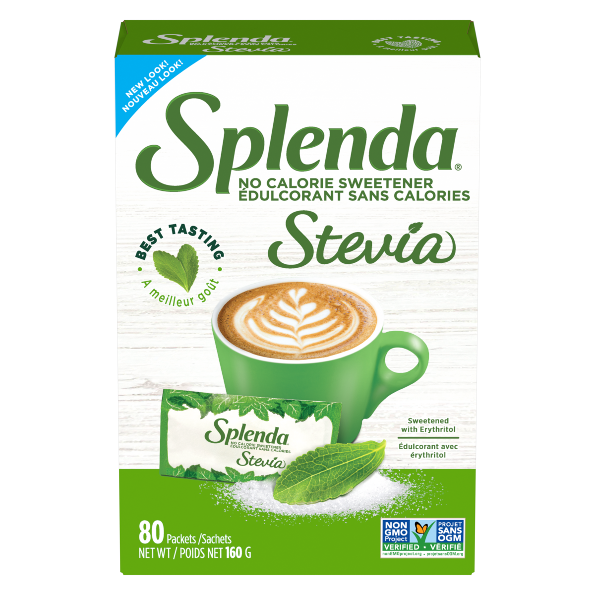 Splenda Stevia Packets - Front