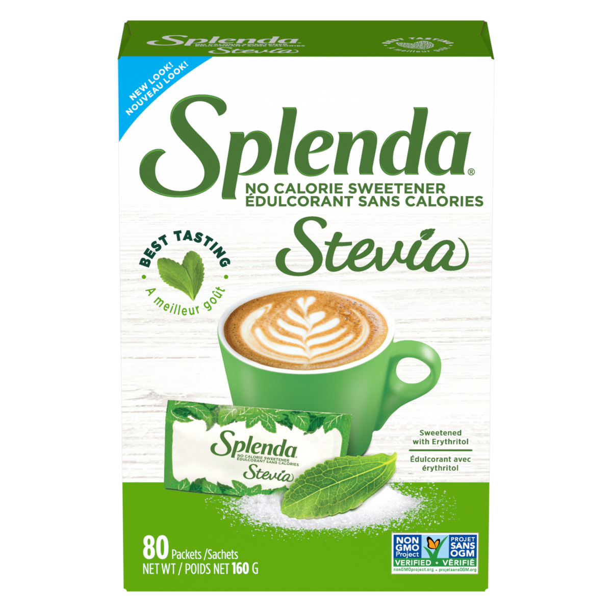 Splenda Stevia Paquets - Devant