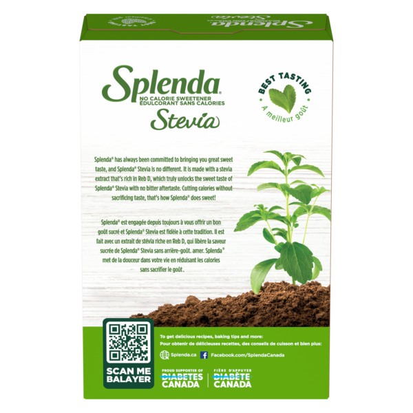 Splenda Stevia Paquets - Précédent