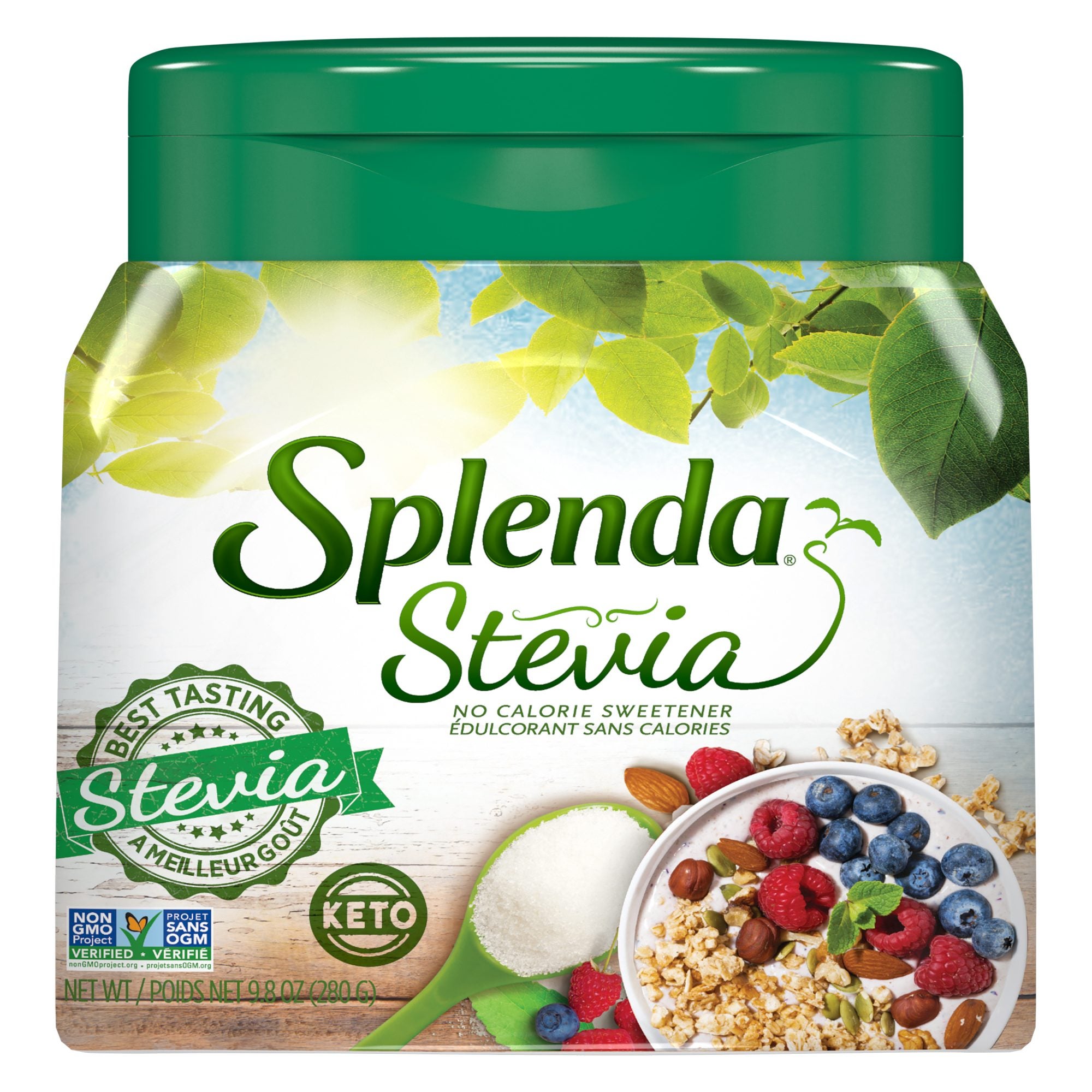 Splenda® Stevia Sweetener, 9.8 oz Jar