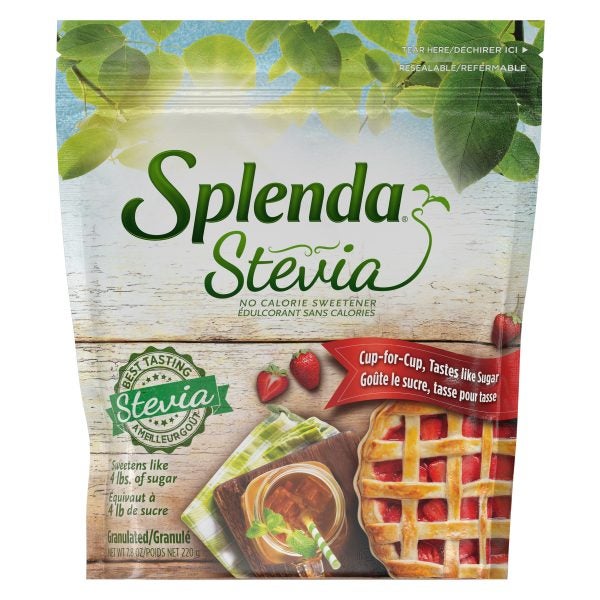 Édulcorant granulé à la stévia  de Splenda® 