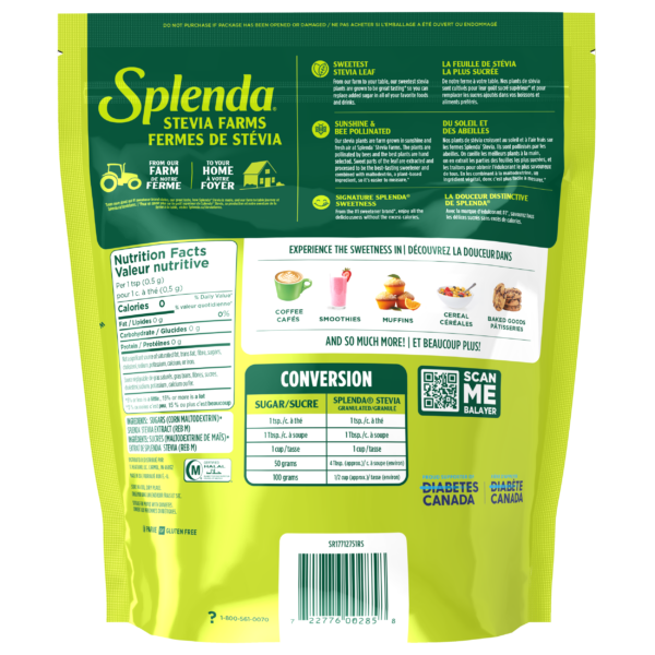 Splenda Stevia Pochette - Précédent