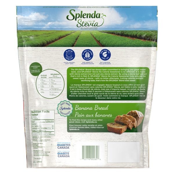 Édulcorant granulé à la stévia  de Splenda® 