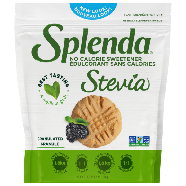 Splenda Stevia Granulated Pouch - Front