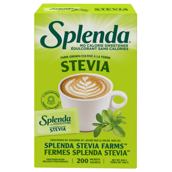 Splenda Sachets de stévia 200ct - Avant