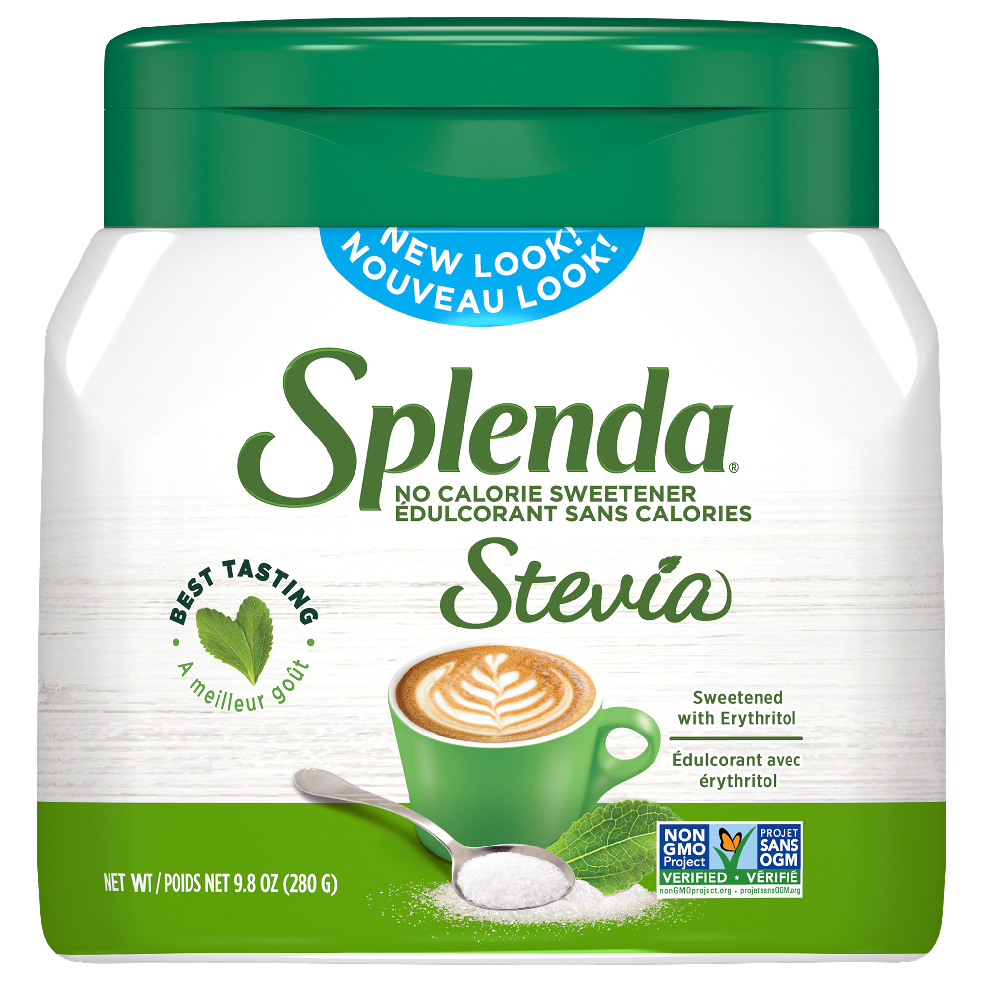 Splenda Stevia Jar - Front