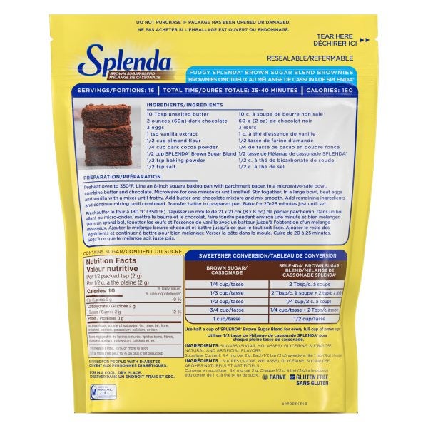 Le Mélange de cassonade SPLENDA®
