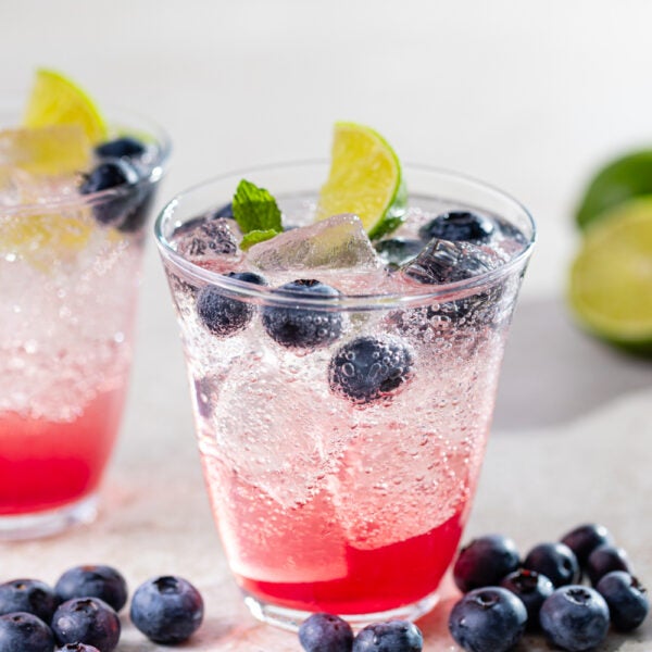 Myrtille Mojito Mocktail