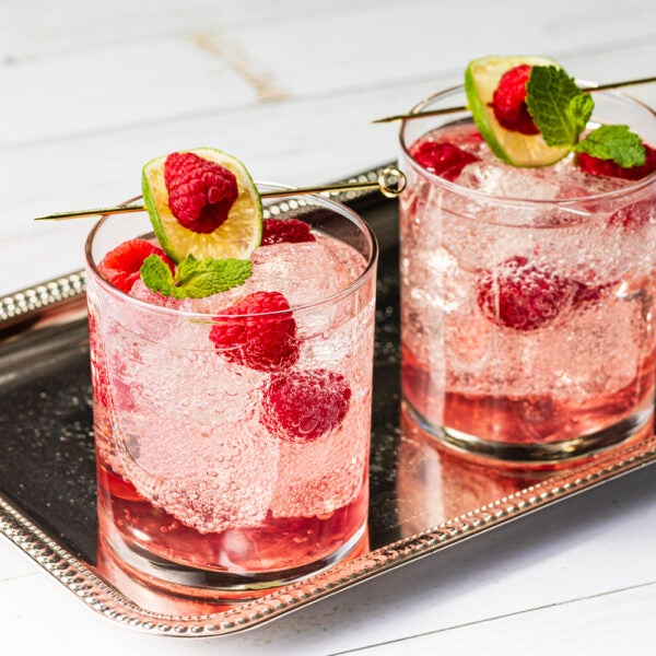 Framboise Menthe Julep Mocktail